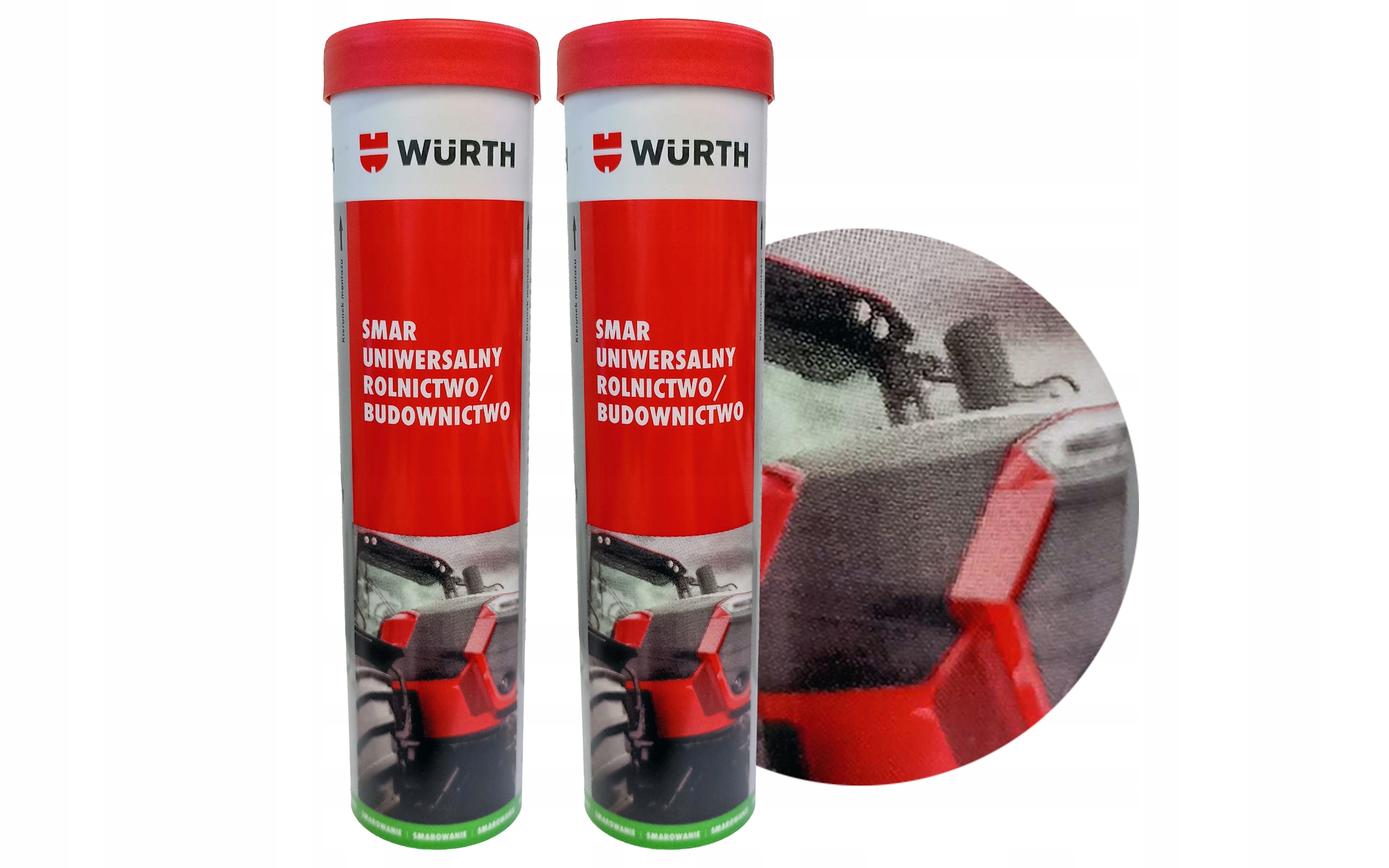 WURTH Smar do Smarownicy Samochody Maszyny Budowlane Rolnicze Zestaw 2sztuk EAN (GTIN) 4062856365951