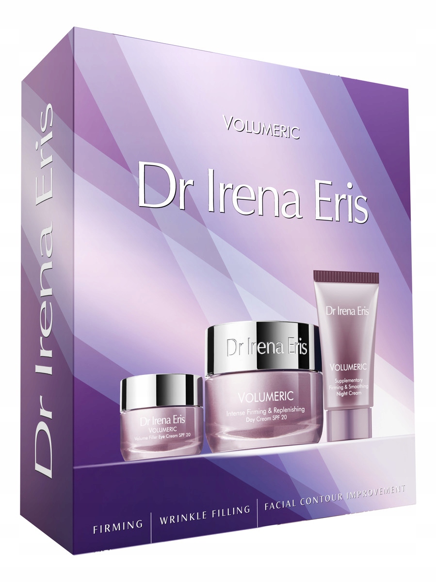 Dr Irena Eris Volumeric Denní krém 50 ml noc 30 ml pod oči 15 ml
