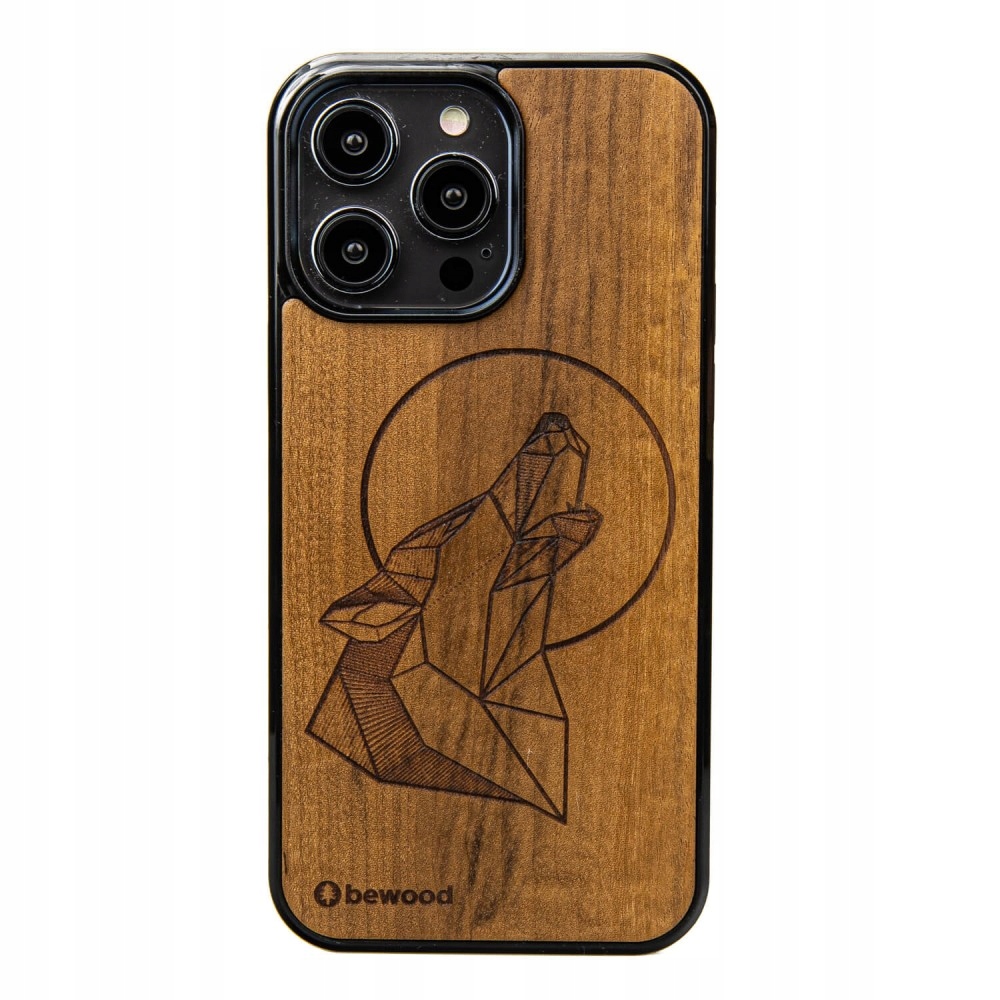 Dřevěné Pouzdro Bewood pro iPhone 14 Pro Max Wilk Imbuia