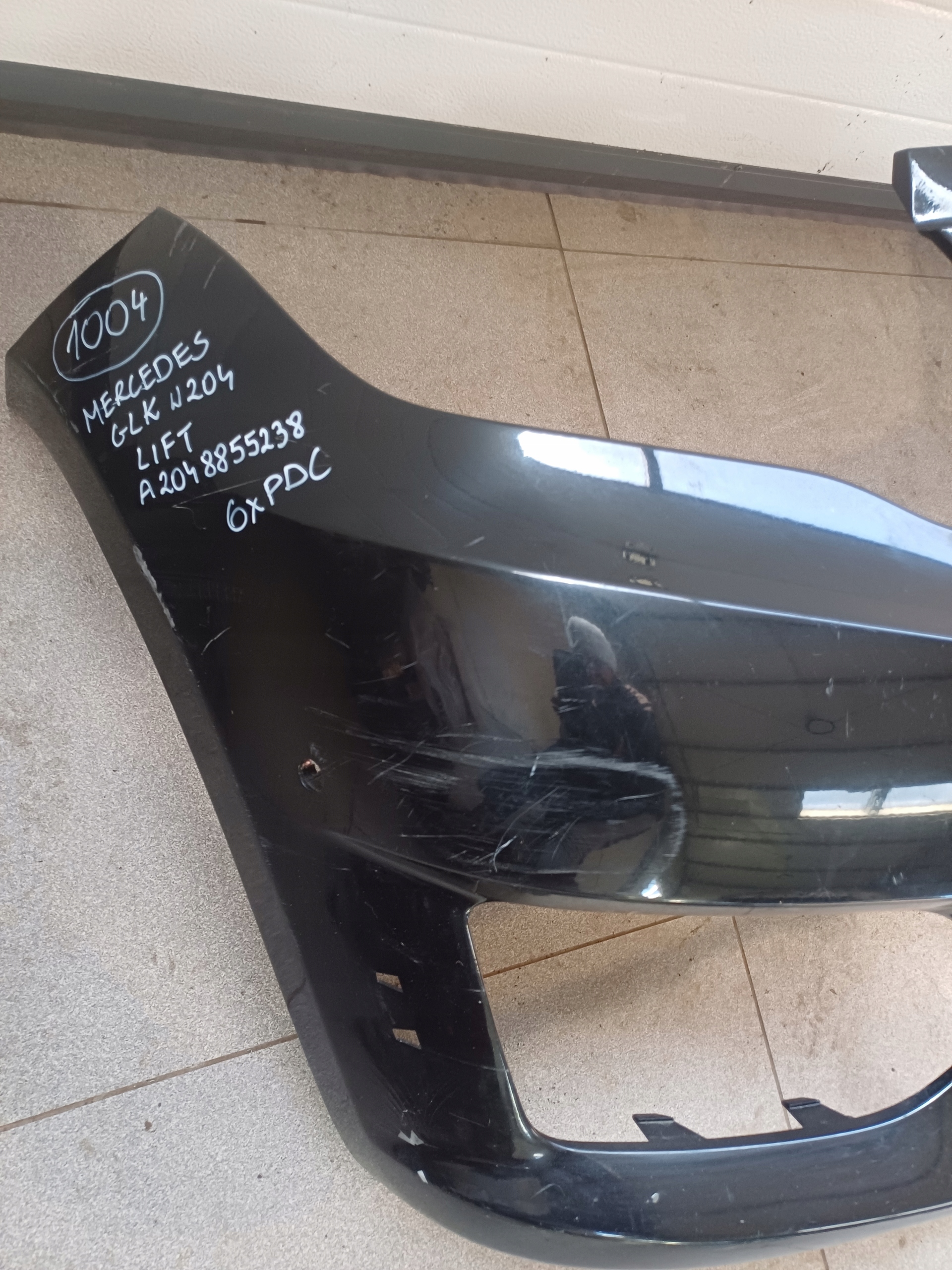 bumper front front MERCEDES GLK W 204 LIFT 6 X PDC A2048855238