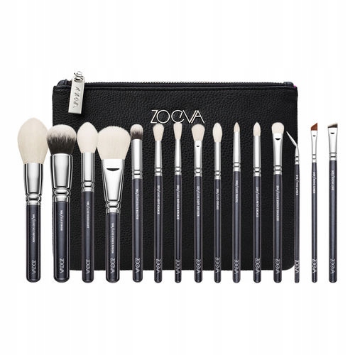 Zoeva Luxe Complete Sada Kosmetické Štětce 15 ks Pouzdro