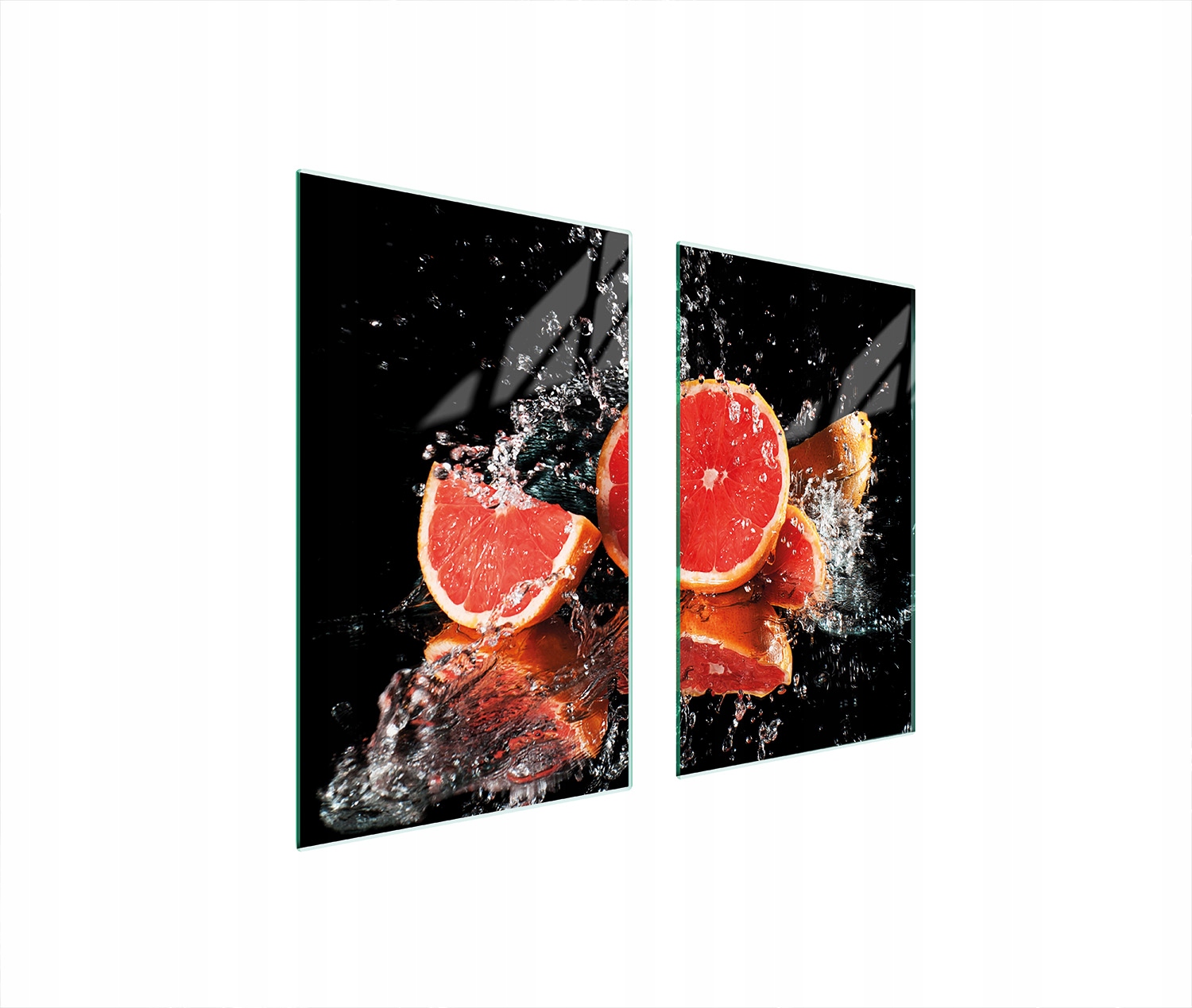 Skleněná Ochranná Deska Na Sporák 75x52 Grapefruit Tvrzené Sklo