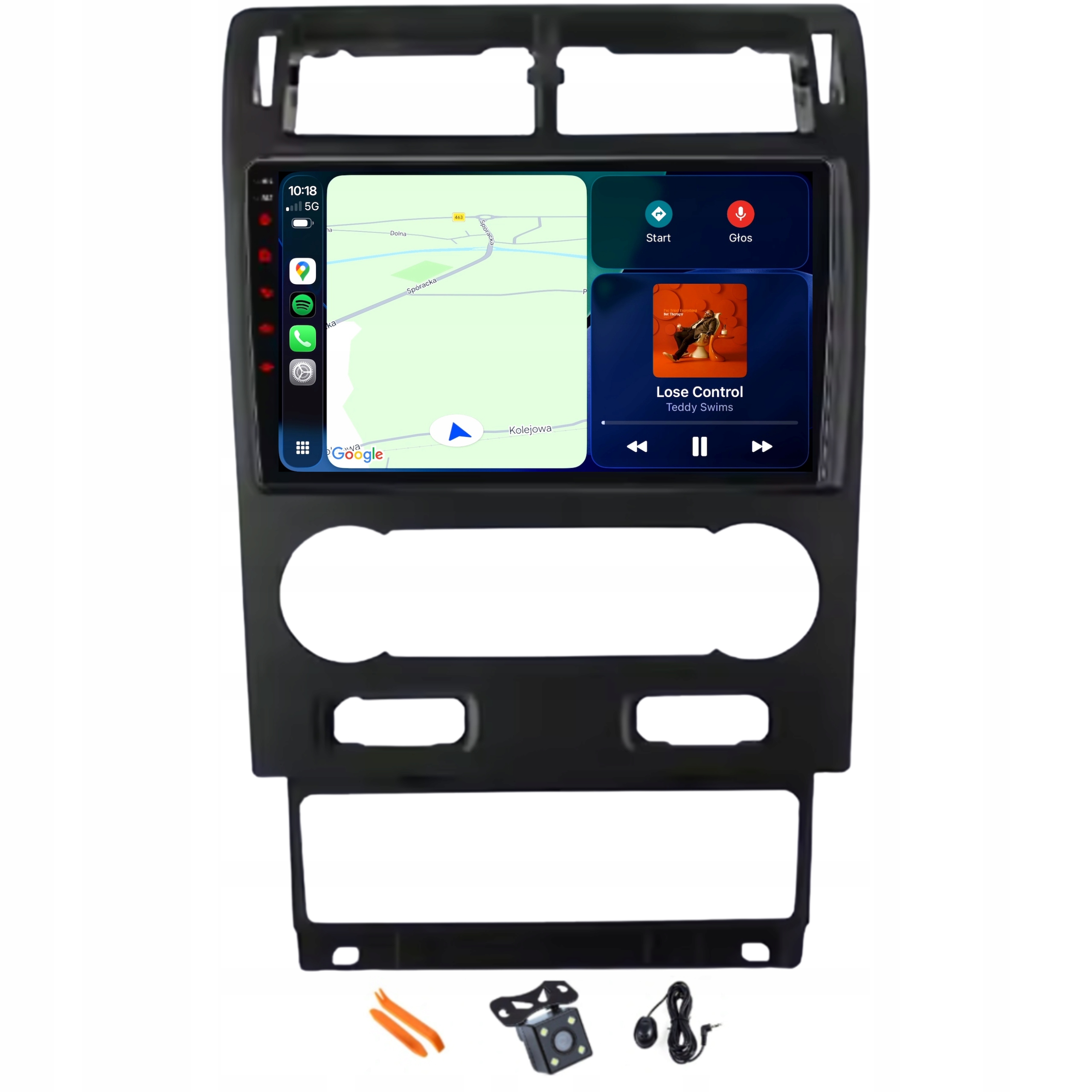 Rádio Android Navigácia Qled Carplay Lte Gps 64GB Ford Mondeo MK3 3 00-07