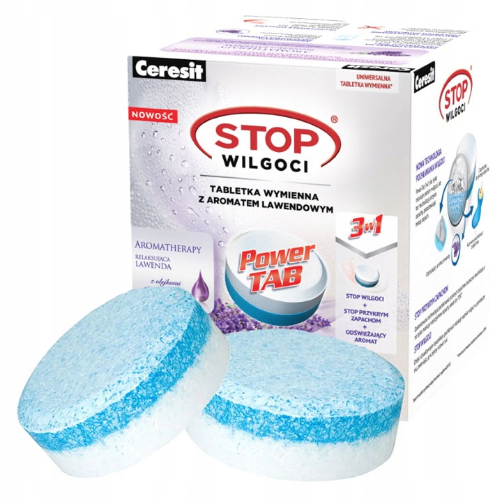 

2xPOCHŁANIACZ Stop Wilgoci Ceresit Wkład Lawendowe