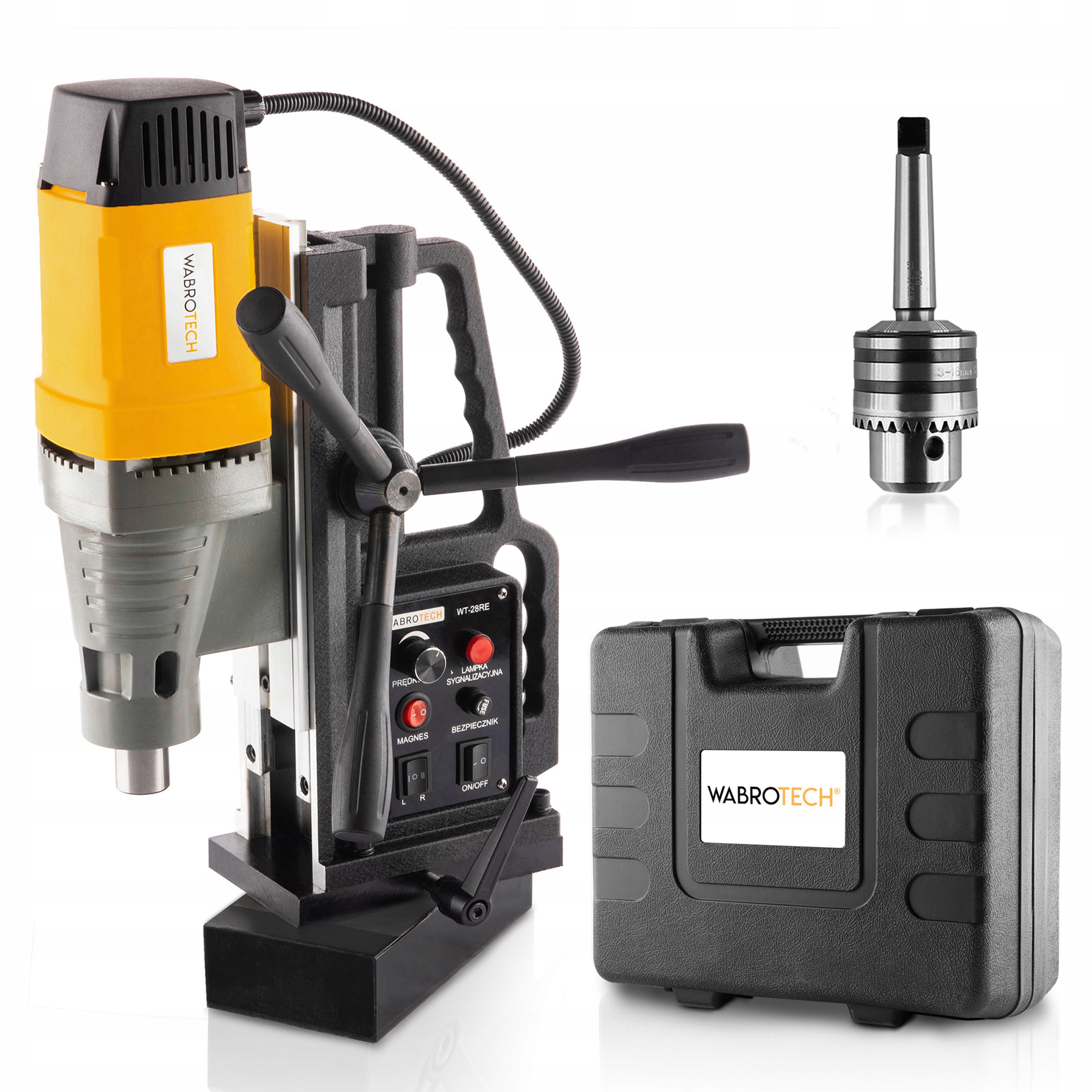 Magnetická magnetická vrtačka Wabrotech WT28RE fi60mm Elektromagnetická