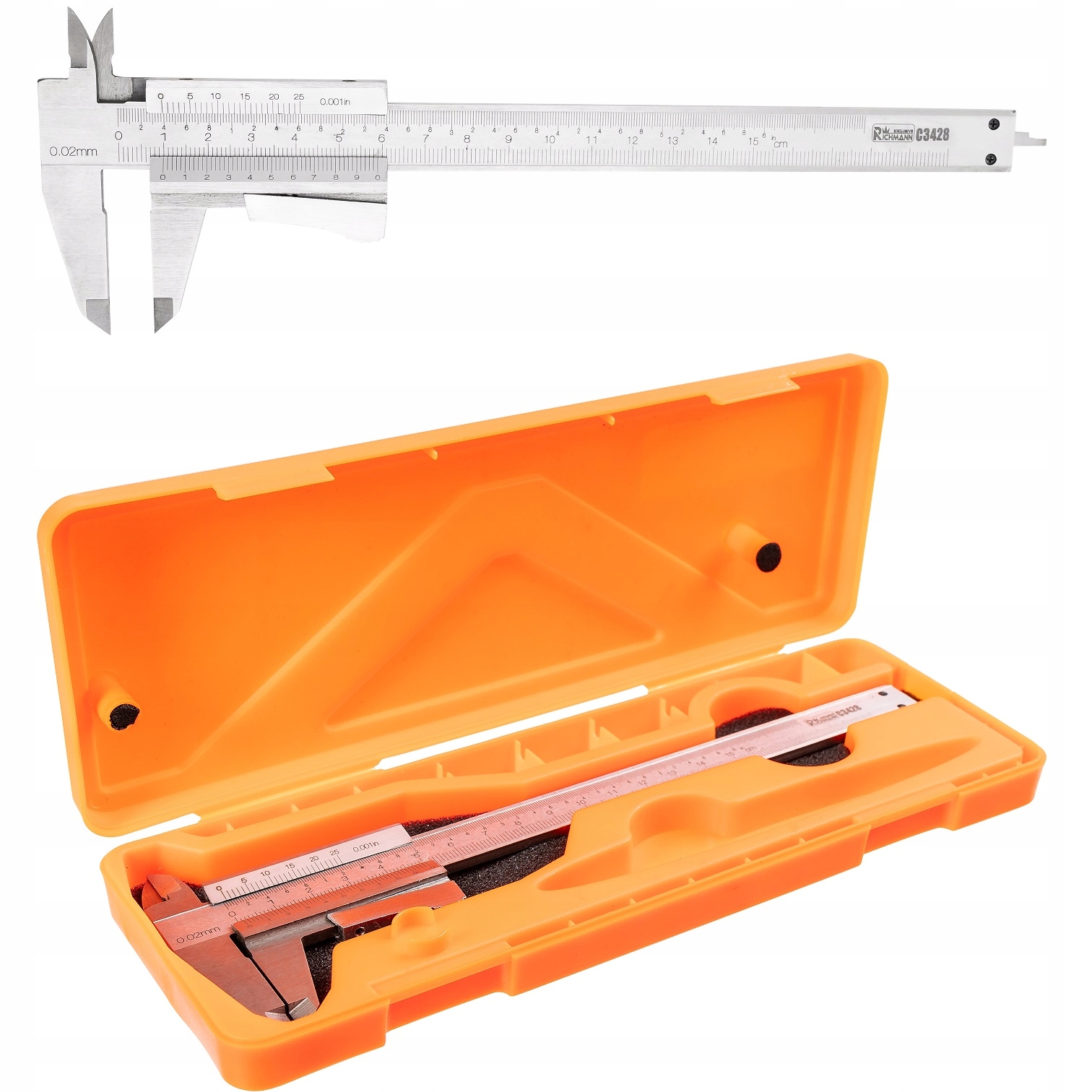 Аналоговий штангенциркуль 150mm Auto-LOCK RICHMANN