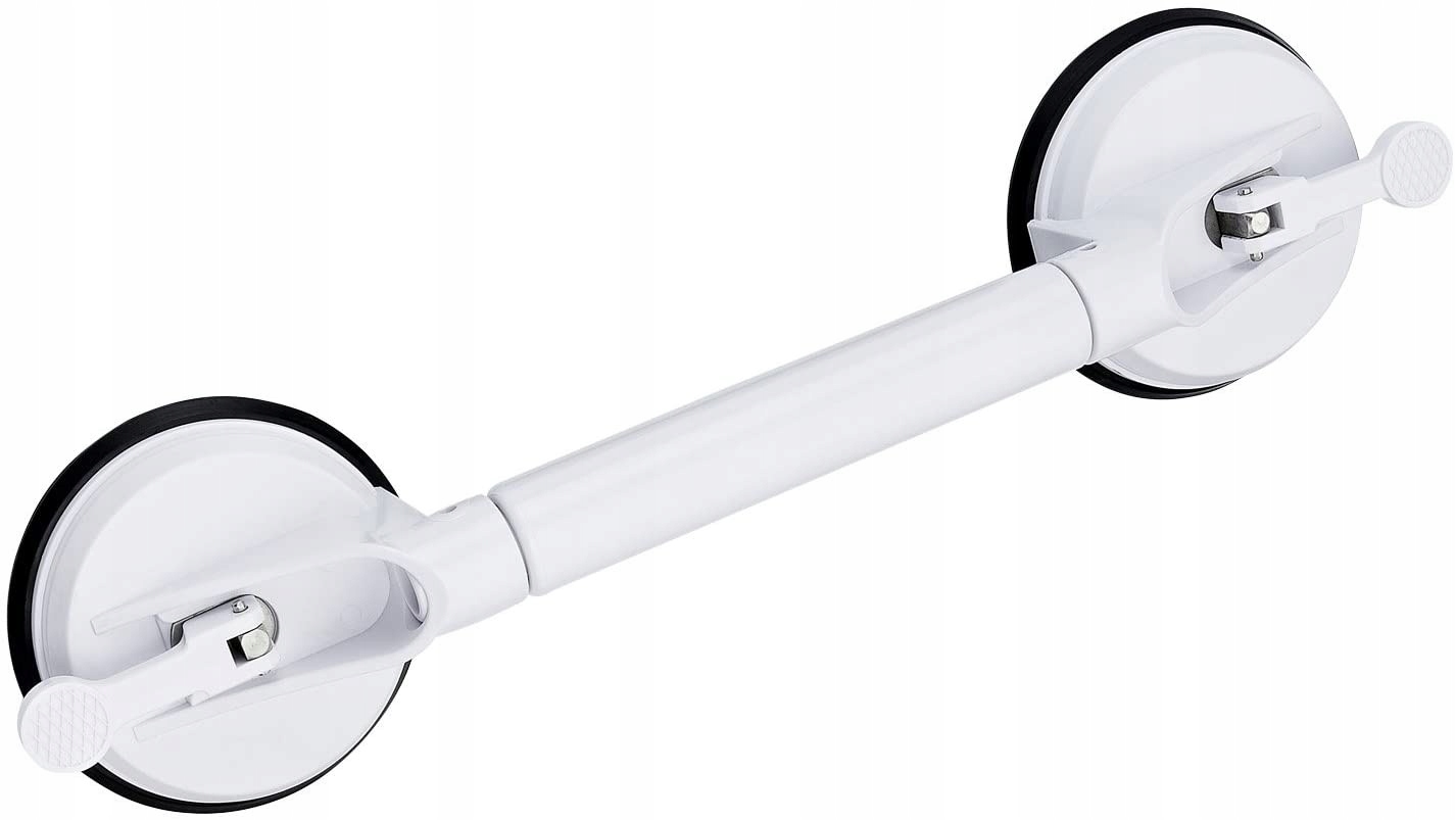 Teleskopowy Uchwyt Ścienny Poręcz Z Wysuwanymi Przyssawkami Próżniowymi