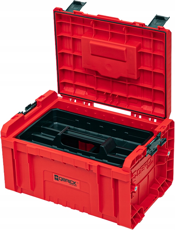 SKRZYNKA NARZĘDZIOWA 19L Qbrick System PRO Toolbox 2.0 Red Ultra HD Custom Marka Qbrick