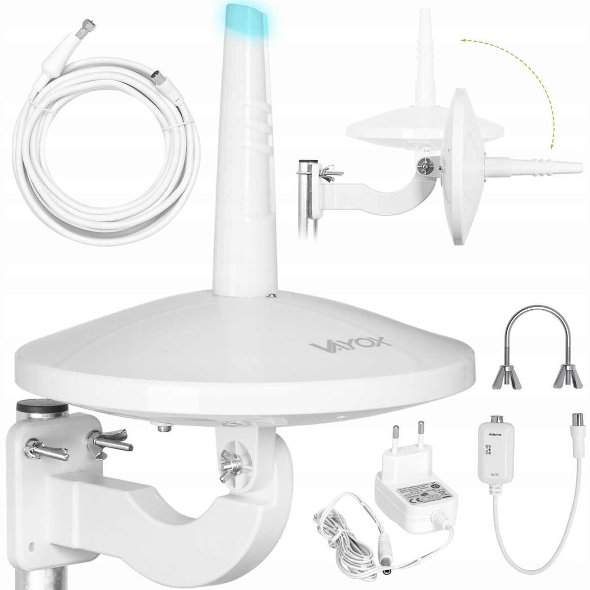 Všesměrová Anténa MUX8 Lte Combo 4K Tv Vayox