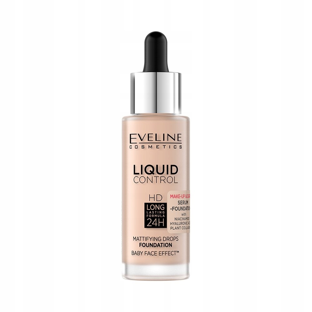 

Eveline Cosmetics Liquid Control Hd podkład No 02