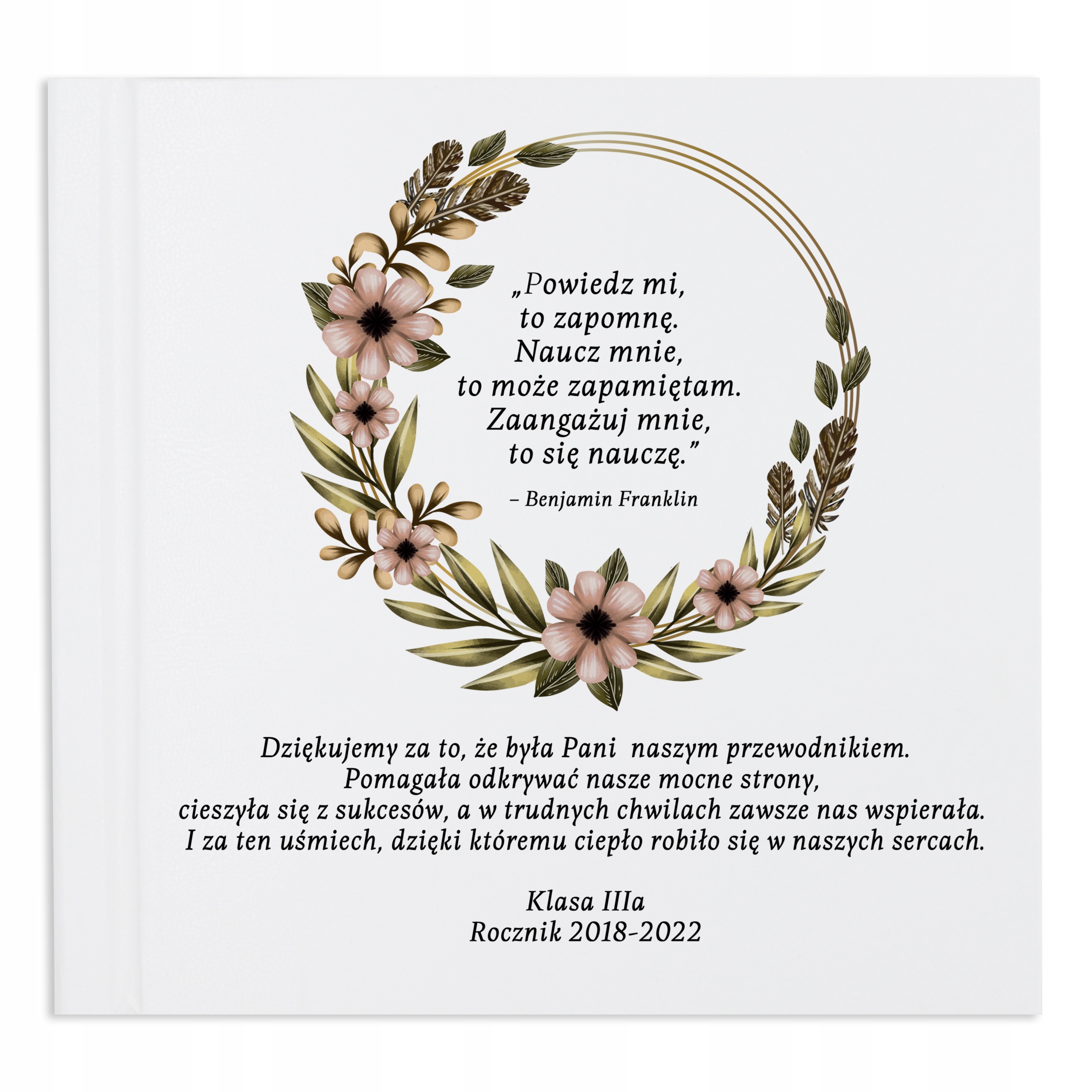 

Album od uczniów dla nauczyciela