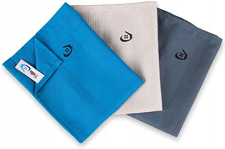 Levně Utěrka z mikrovlákna Pella (mikrovlákno) v balení po 3 kusech, vícebarevná