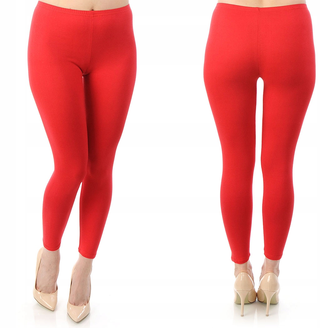 

461 Leginsy Getry Legginsy Czerwone XXXXL 48