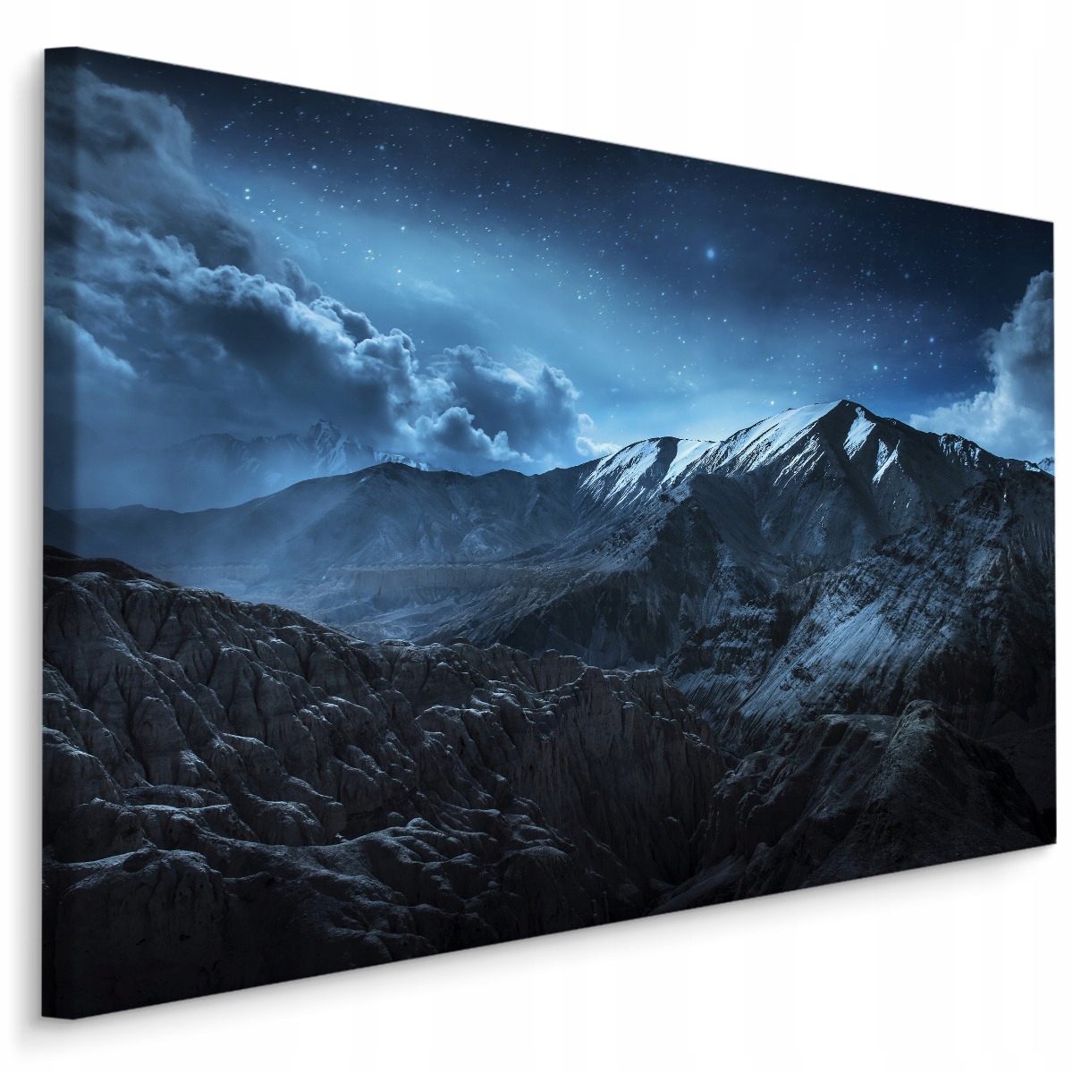 

Obraz Canvas Krajobraz Górski Nocą Widok 3D 100x70
