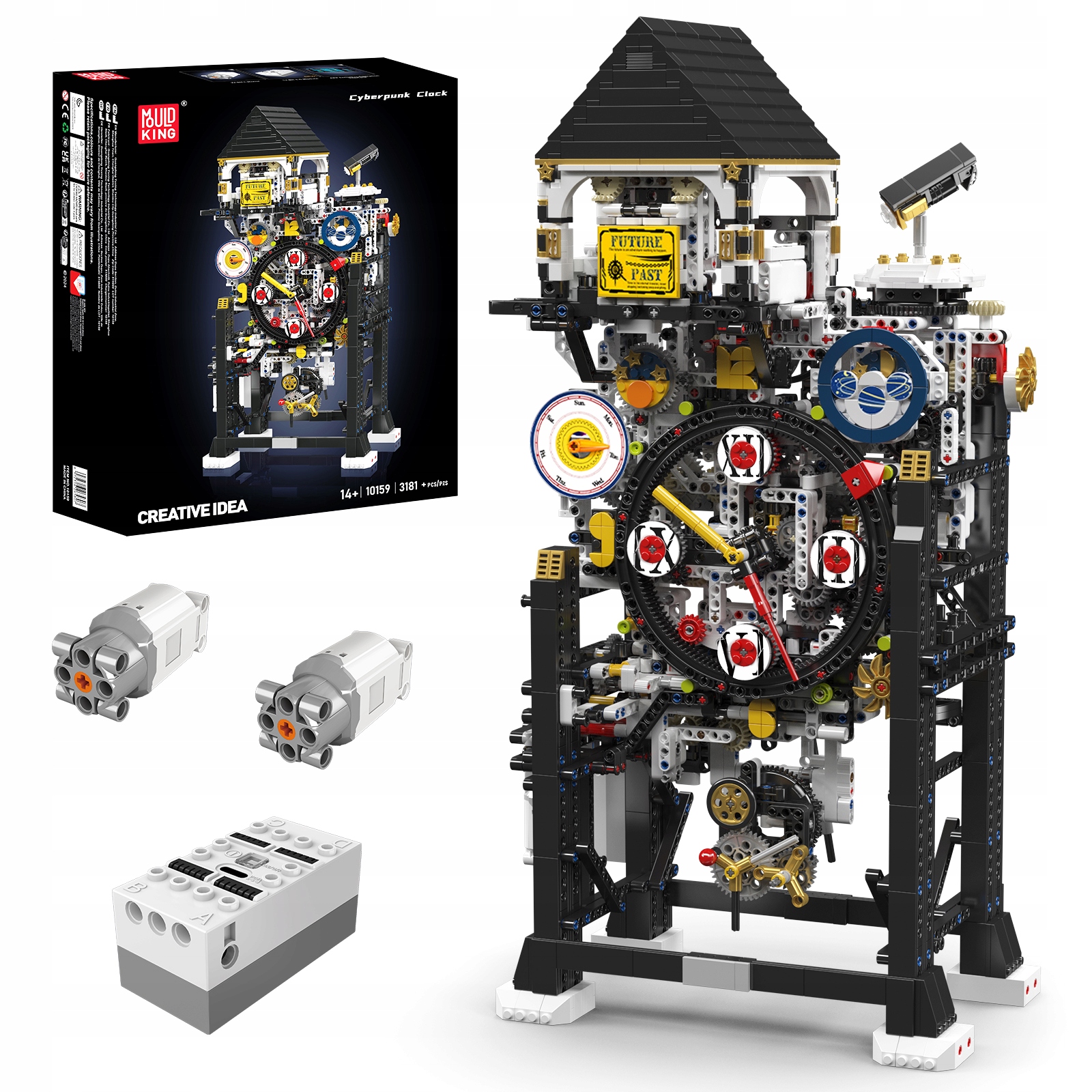 Zegar Mechaniczny Steampunk Clock 3181 El (10159)