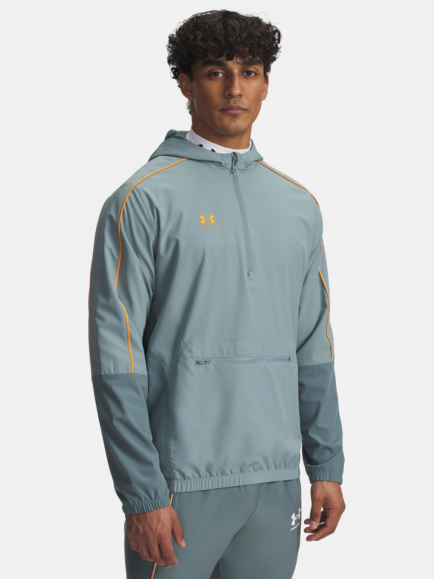 Under Armour Pánská bunda Under Armour Ua M Challenger Warmup Jkt-BLU