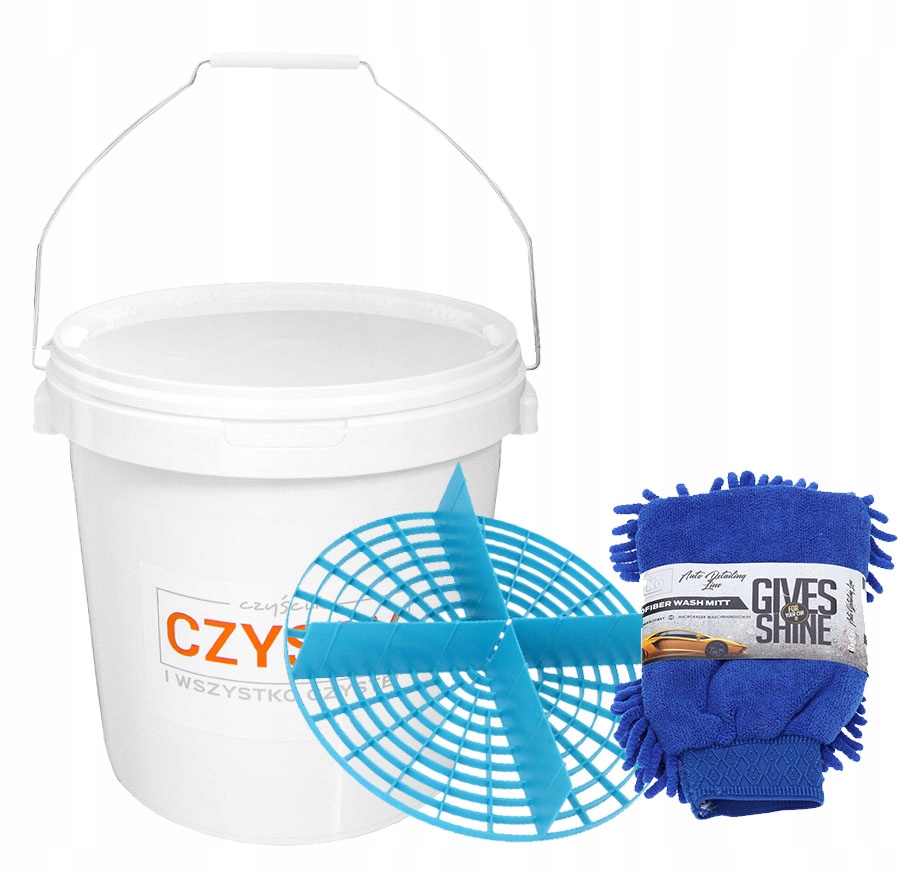 

Wiadro 18L Separator Rękawica Do Mycia