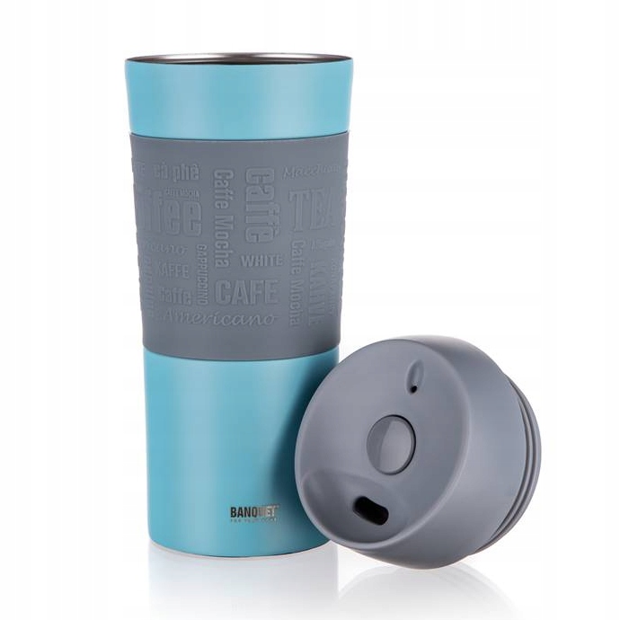 Kubek termiczny MATTY 400ml niebieski Banquet Marka Banquet