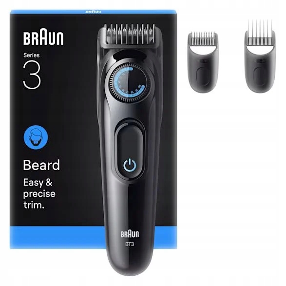 Trymer Braun BT3520 czarno-niebieski