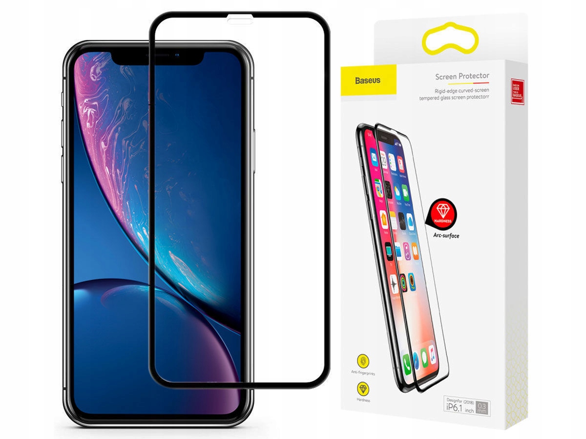 

Baseus wzmocnione szkło hartowane do iPhone Xr /11