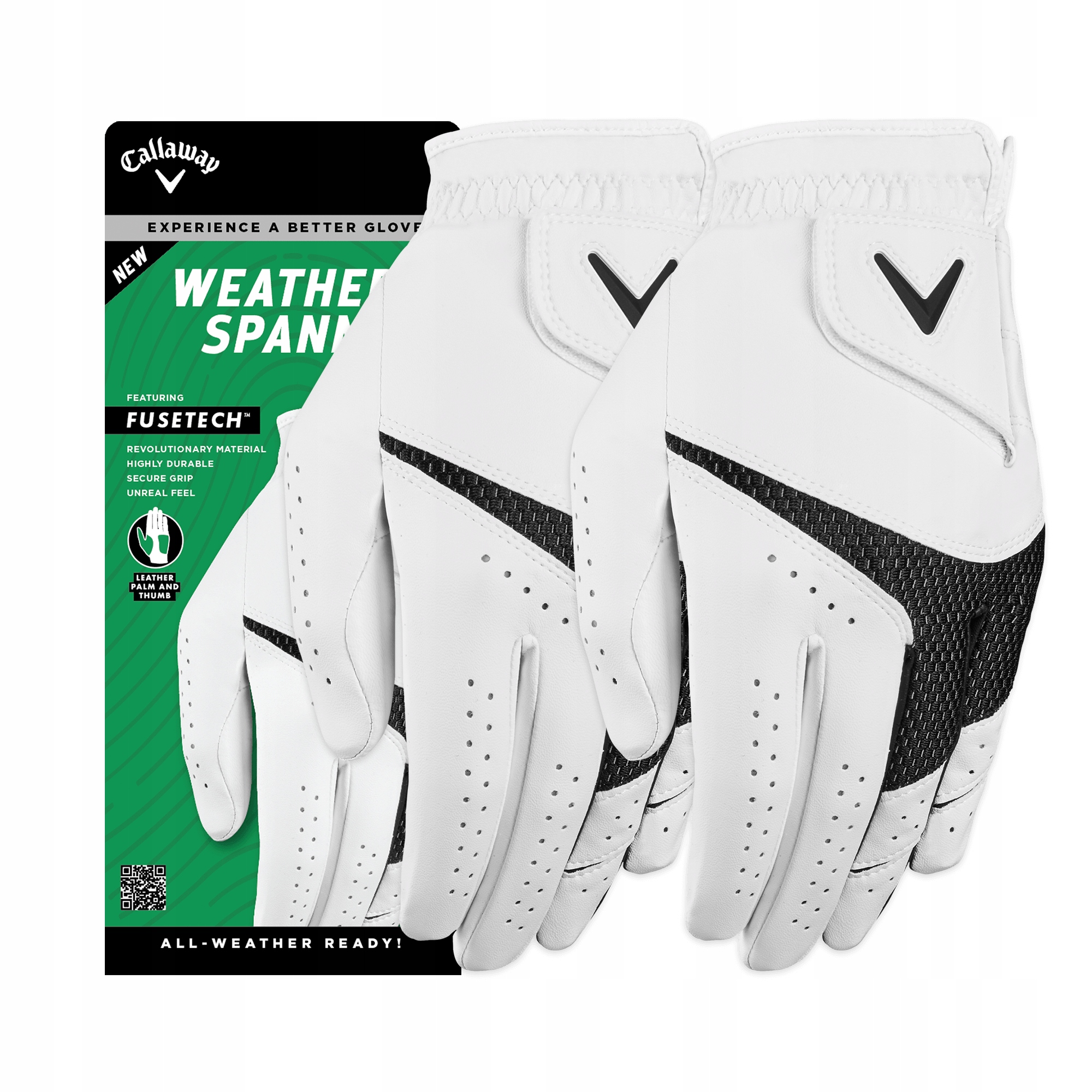 Callaway Weather Spann rękawiczka 2szt golfowa męska r. S