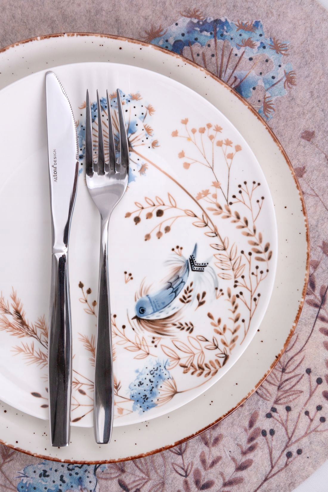 Widelce stołowe sztućce widelec klasyczny Altom Design Planet połysk 6 szt Marka Altom Design