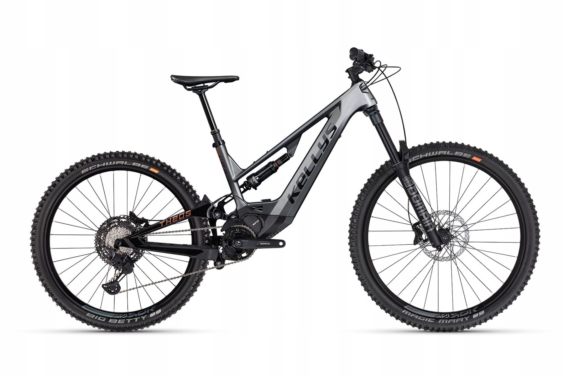 Rower elektryczny Kellys Theos F60 Sh 820Wh Antracyt 2025 r. L/43cm 29/27,5