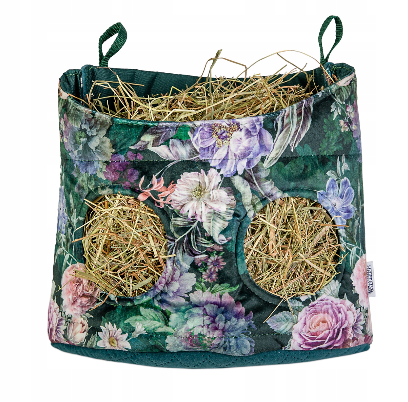 Levně Dvojitý Pašík Na Seno Pro Králíka Morčete, Dva Otvory, Roh