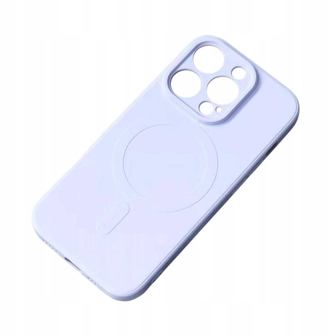 Etui pokrowiec na Samsung Galaxy A16 5G Silicone Case MagSafe jasnoniebie