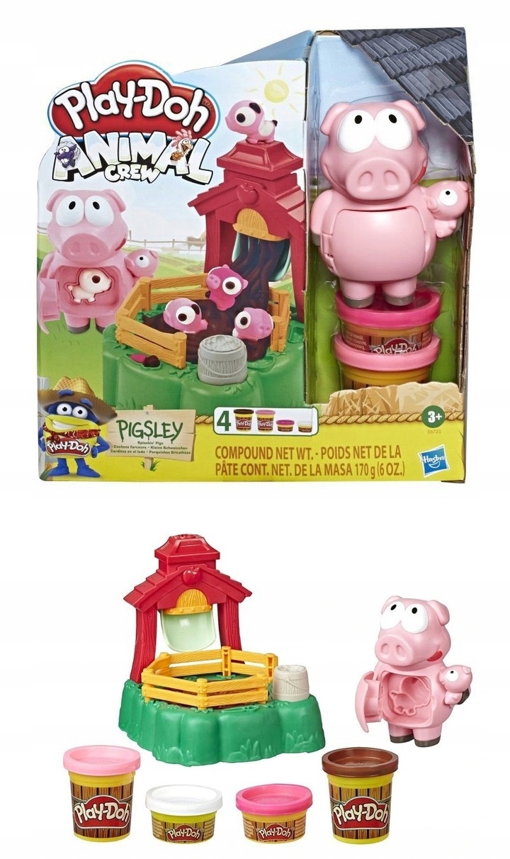 

Ciastolina Play Doh E6723 Farma Błotne Świnki
