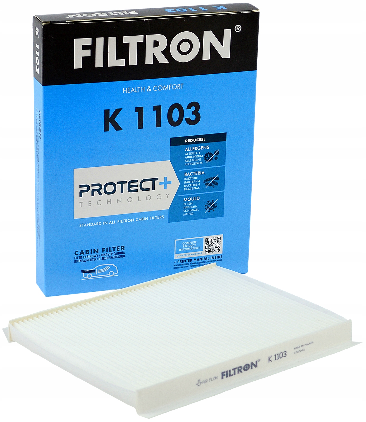 

Filtron Filtr Kabinowy Kabiny Fiat Bravo II Stilo