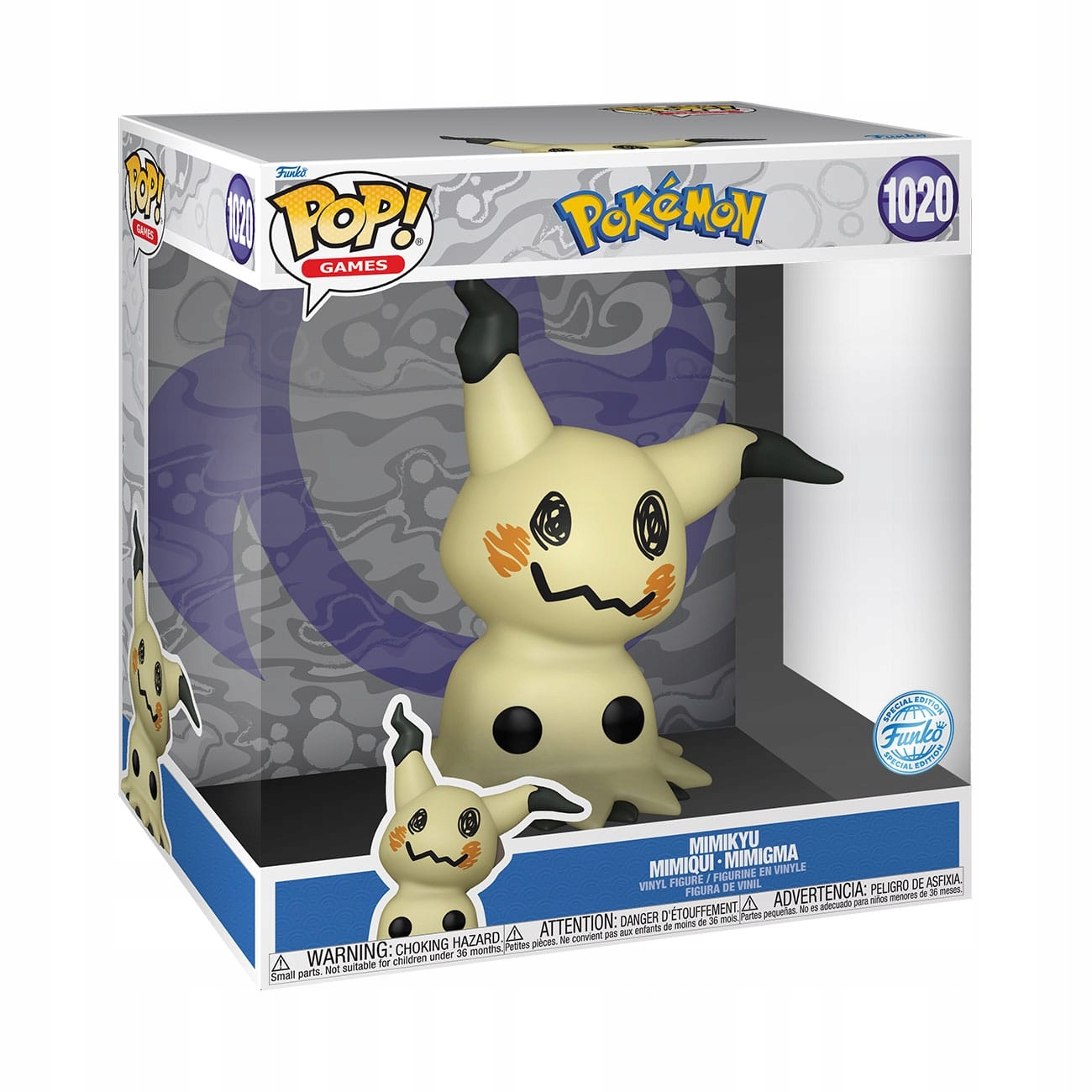 Funko Pop Jumbo 10" Pokémon 1020 Mimikyu Special Edition figurka