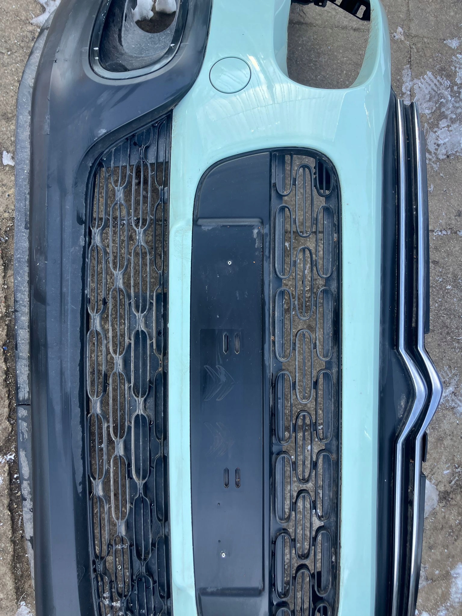 bumper KRATKI grill front CITROEN C3 III KOMPLET ELSB