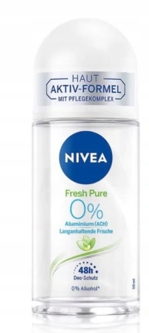 

Nivea Woman Fresh Pure 0% Roll-On antyperspirant