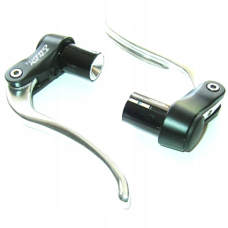 Klamki hamulcowe Tektro RX4.1 Komplet Szosa Triathlon 168g Srebrne caliper