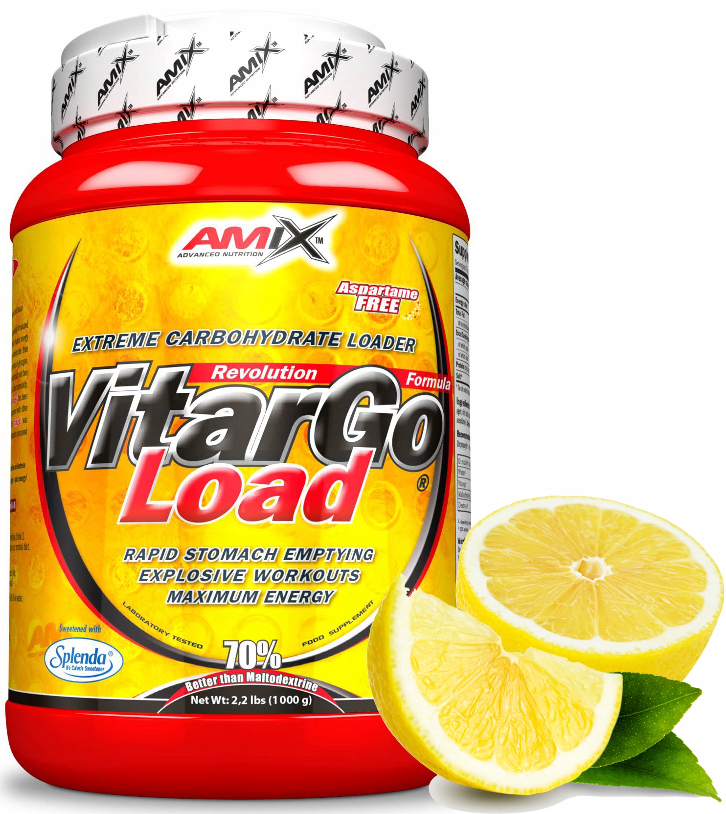 Amix Vitargo Load Carbo sacharidy 1 kg Citron