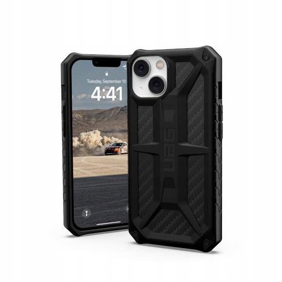 Uag Monarch – ochranný obal puzdra pre iPhone 14 Plus (carbon fiber)