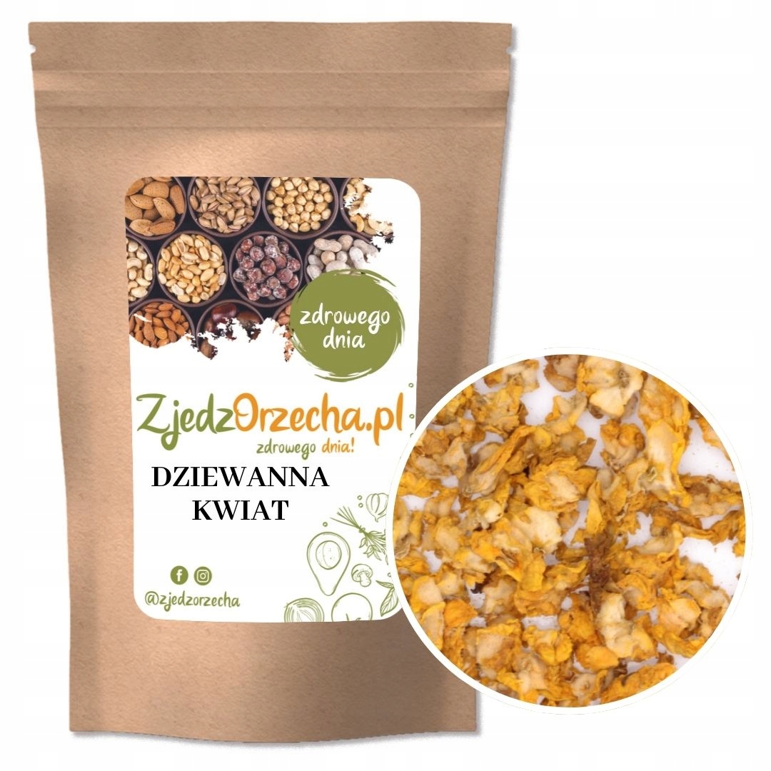 Levně Děvana sušený jedlý květ nachlazení 5000 g 5 kg