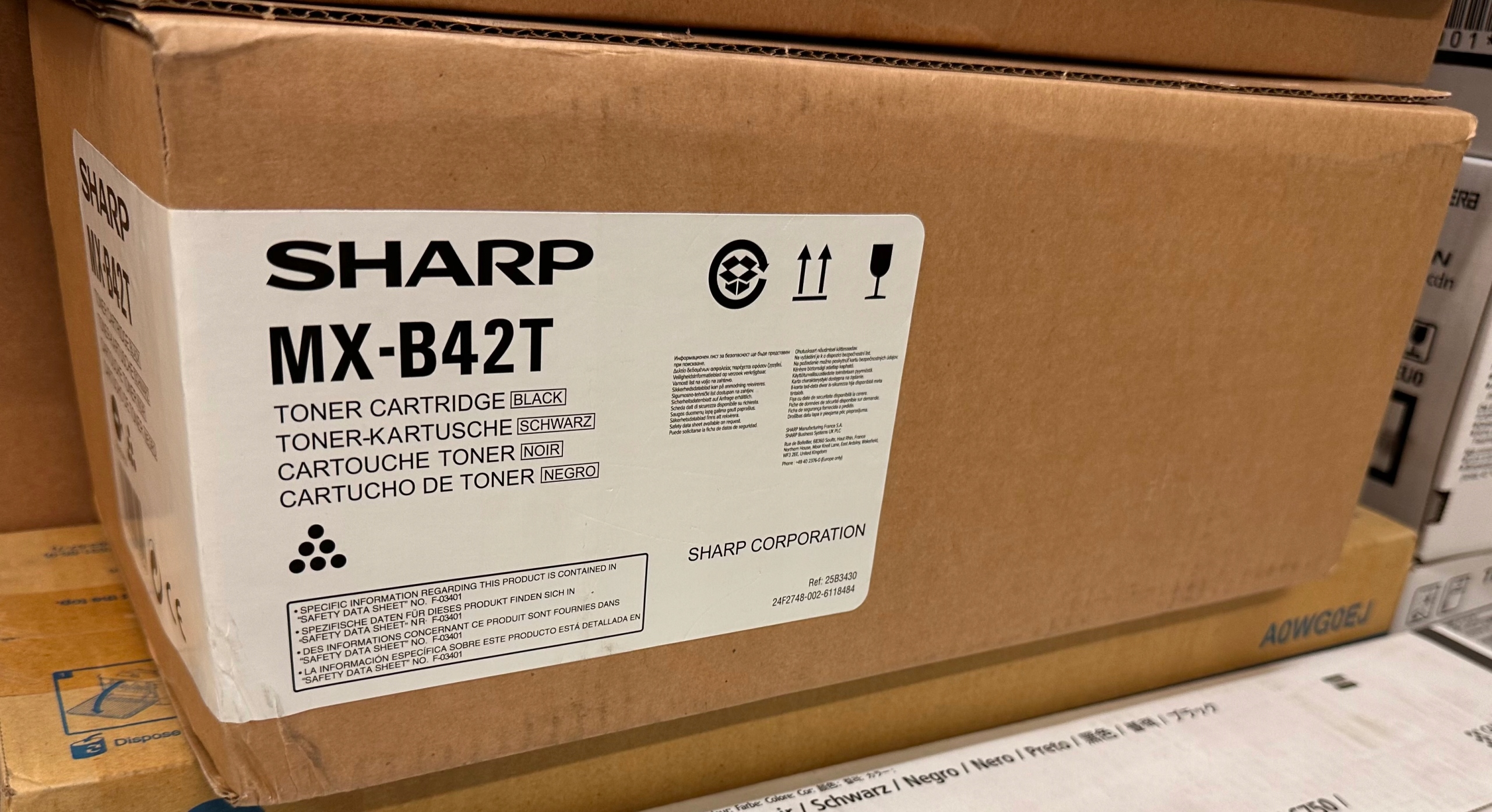 Toner Sharp MX-B42T Originál pro MX-B427PW