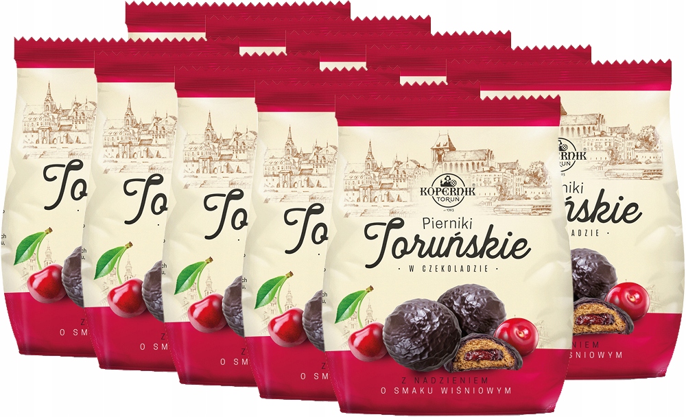 Kopernik Pierniki z Nadzieniem Wiśniowym 150g x10