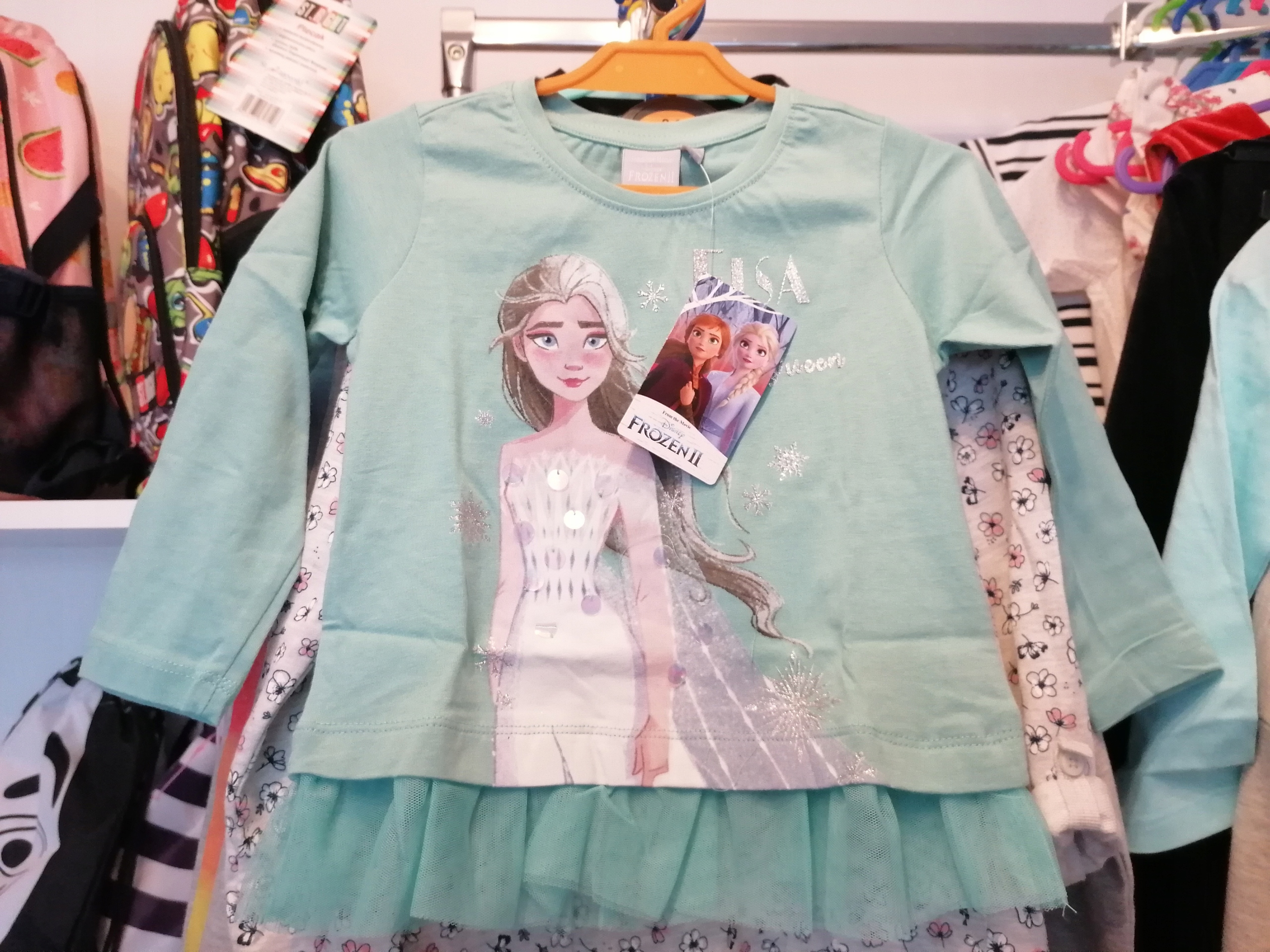 Frozen nowa bluzka r 92 z tiulem