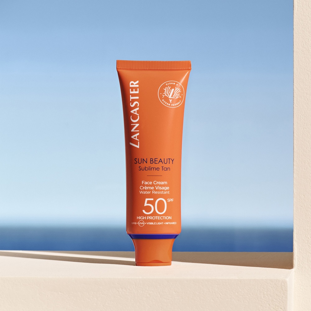 LANCASTER_Sun Beauty Sublime Tan Face Cream opalovací krém na obličej SPF50 50ml