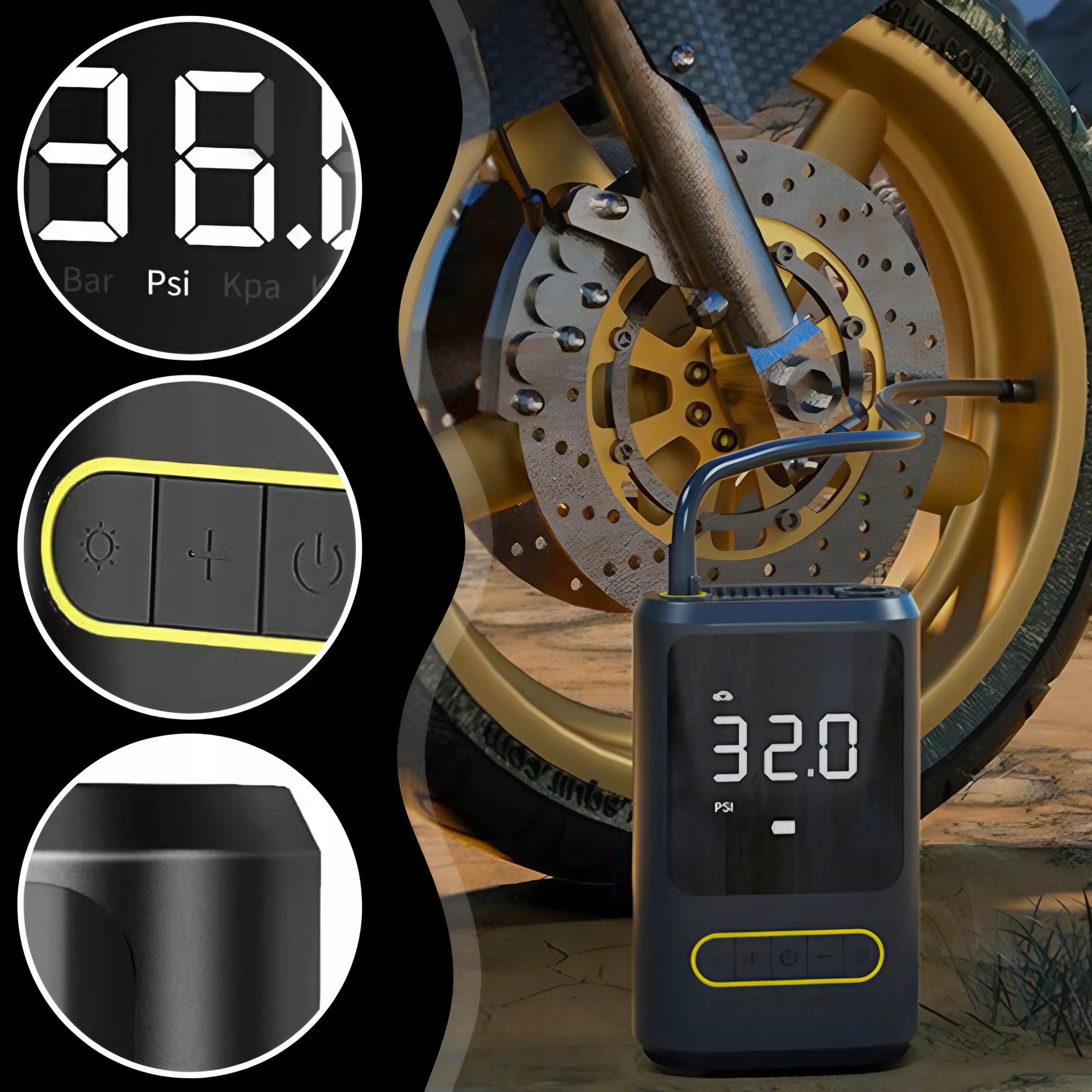 BEZPRZEWODOWA POMPKA ELEKTRYCZNA KOMPRESOR SA Informacje o bezpieczeństwie CE