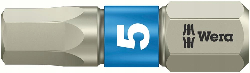 

Bit do wkrętów stal nierdzewna Hex 5x25mm Wera