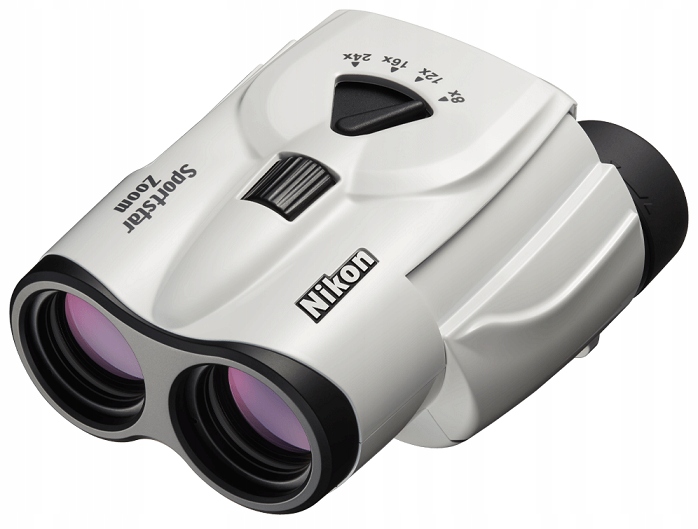 Lornetka Nikon Sportstar Zoom 8-24x25 biała