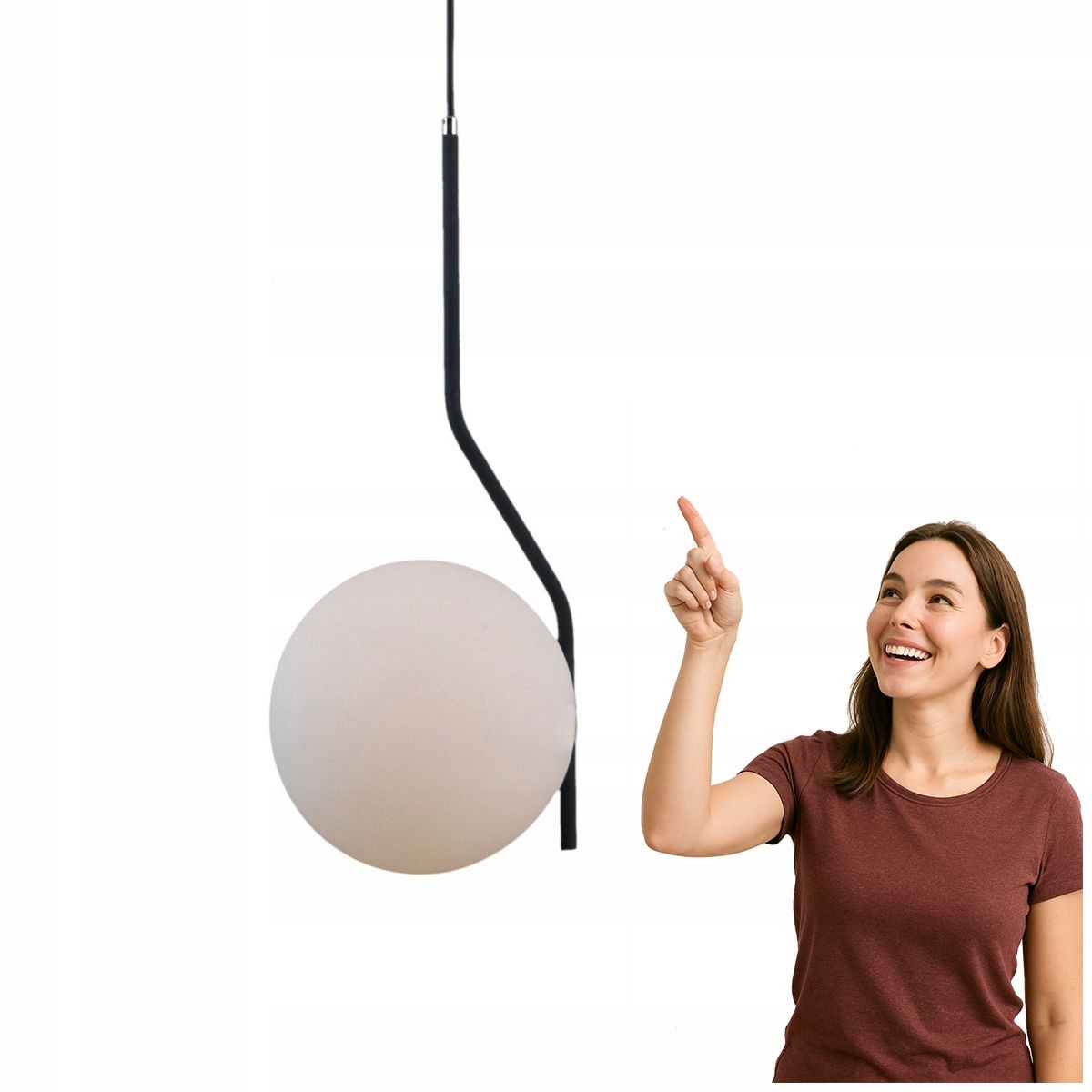 Moderný grafitový luster Carimi do obývačky Italux