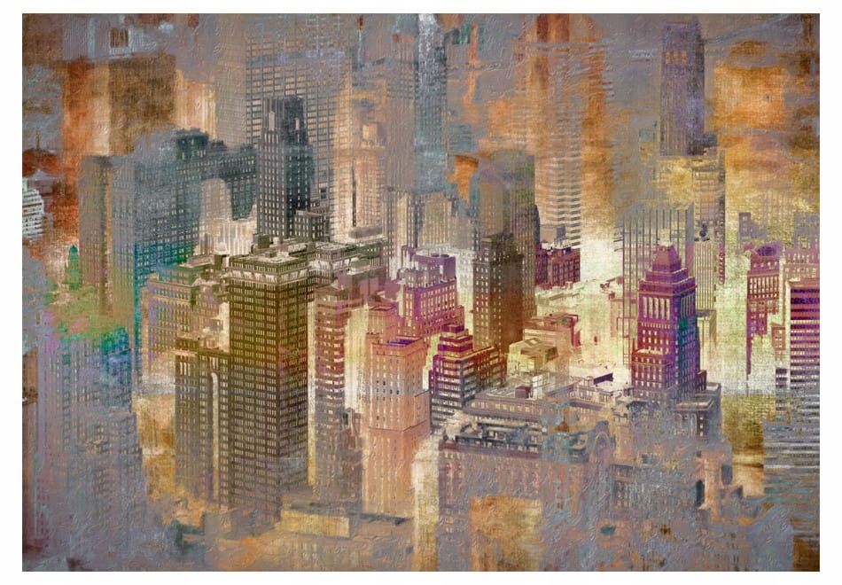 

Fototapeta - Miasto we mgle - 100X70