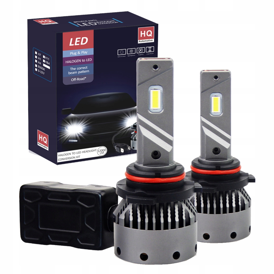 Žárovky HIR2 Led S18 90W 6000K 12/24V Canbus 12000LM Hq Automotive e-Vision
