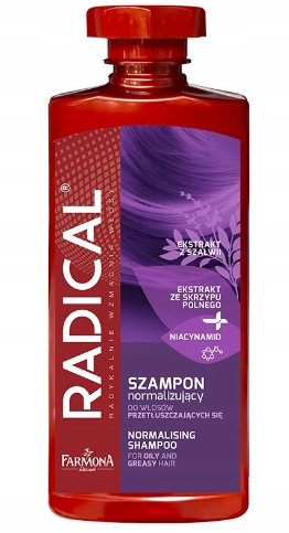 

Radical Szampon normalizujący przetłuszczających