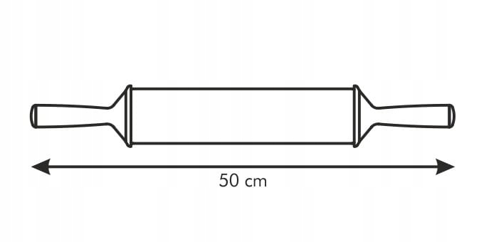 Wałek do ciasta, z regulacją grubości DELÍCIA Marka Tescoma